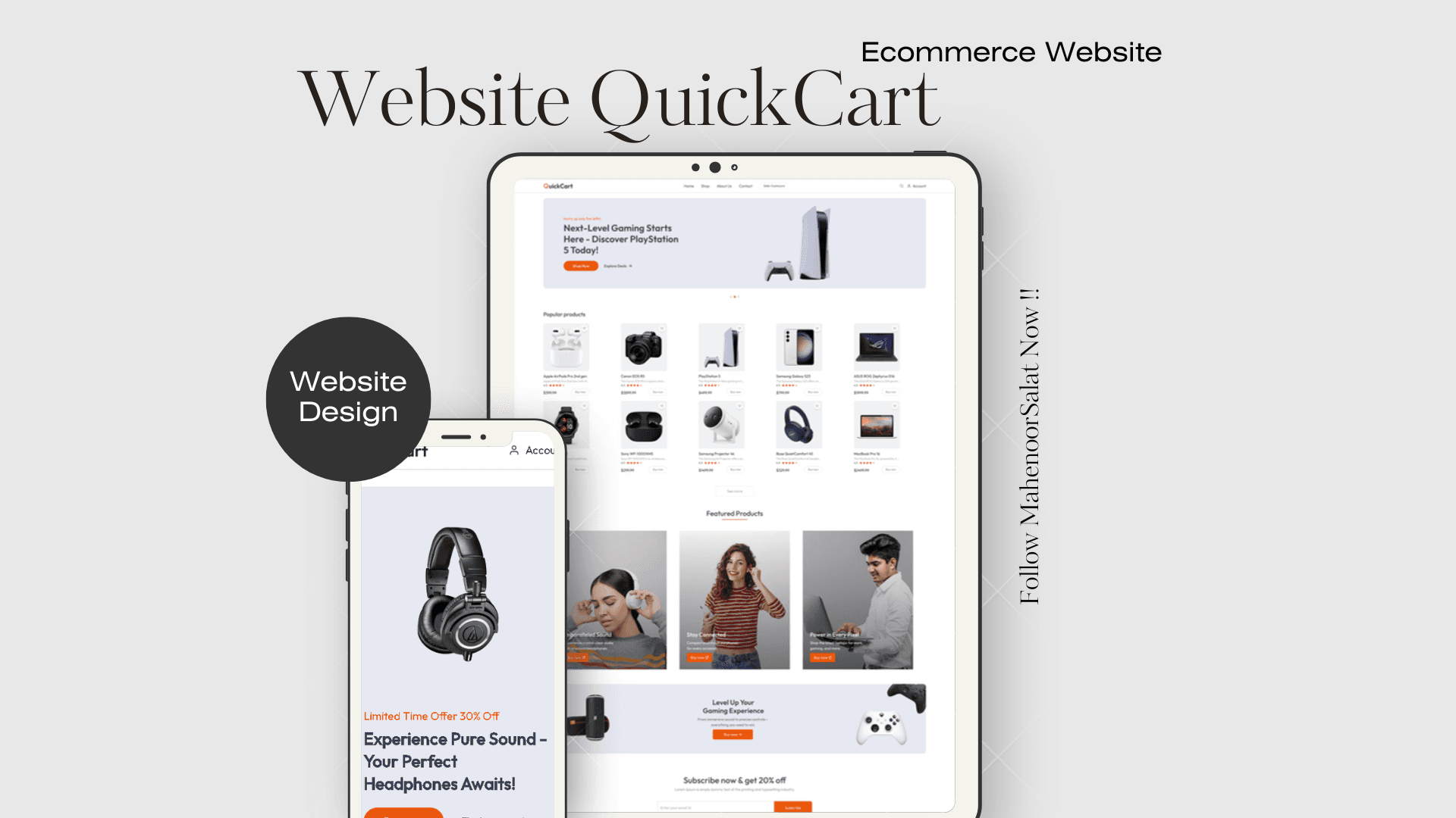 QuickCart: Fast & Scalable eCommerce Platform
